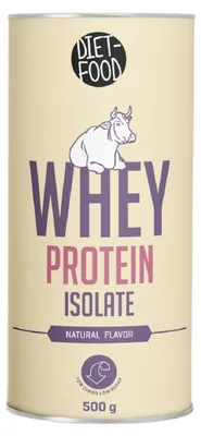 BIAŁKO SERWATKOWE (IZOLAT WPI 90) 500 g - DIET-FOOD