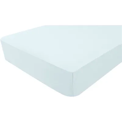 Obrázek produktu pro Prostěradlo 60 x 120 cm - Jersey - světle modré