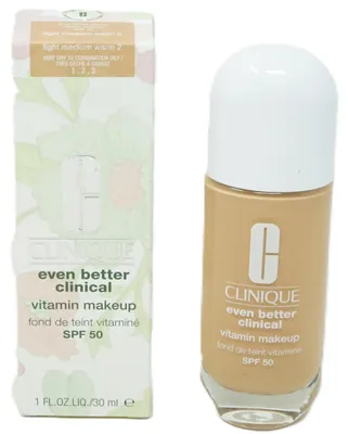 Produktbild von Clinique even better clinial Light Medium Warm 2 Vitamin Makeup SPF50 30ml