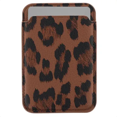 Productafbeelding van Selencia Sabi Pashouder met MagSafe - Mocha Brown