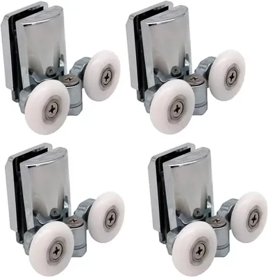 Produktbild von - Satz mit 4 Duschkabinenrollen, 23 mm