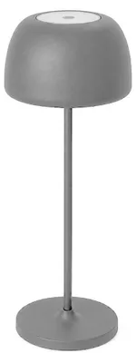 Productafbeelding van Reality Leuchten LED-tafellamp, oplaadbaar, grijs, IP44, 2W, 250lm, warm wit (3000K), touchdimmer met USB-C