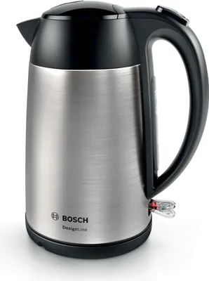 Produktbild von Bosch TWK3P420 Wasserkocher 1,7l edelst/schwar