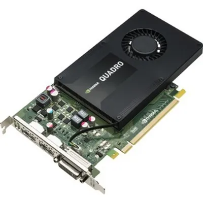 Produktbild von HPE J0G89A, Quadro K2200, 4 GB, GDDR5, 128 Bit, 4096 x 2160 Pixel, PCI Express 2.0