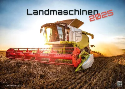 Obrázok produktu pre Kalendár Traktor 2025 - nástenný kalendár, formát A2