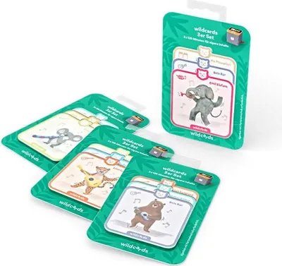 Produktbild von wildcards (3 Stk.) - Tigermedia Wildcard