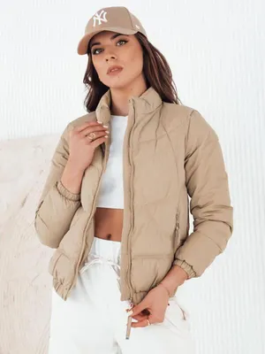Imagen del producto de Chaqueta de mujer DSTREET SALECA TY4251, color beige, talla L