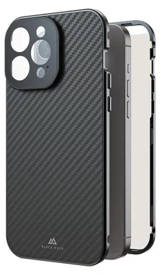 Image de Coque de protection "360° Glass" pour Apple iPhone 16 Pro Max, Carbone