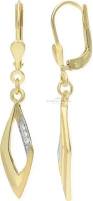 Produktbild von JuwelmaLux Ohrhänger in 585 Gold mit Brillanten JL20-06-0486
