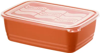 Produktbild von Mikrowellen-Dose 3,7 l ECO, Farbe:Rot