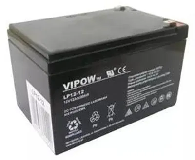 Obrázek produktu pro Gelový olověný akumulátor 12 V, 12 Ah, bezúdržbový, 151x98x95 mm
