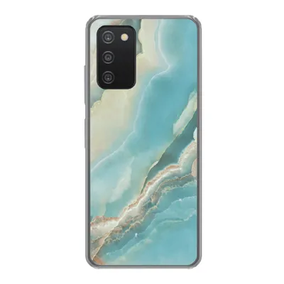 Produktbild von MuchoWow® Handyhülle Schutzhülle Hülle für Samsung galaxy a73 Naturstein - Mineralien - Chic Silikon Softcase Handy Hülle - Handyhülle