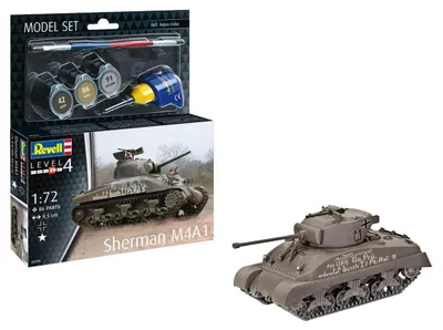 Obrázok produktu pre Revell Model Set Sherman M4A1 1:72