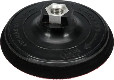Immagine prodotto di Platorello in gomma velcro 125 mm M14 per smerigliatrice angolare lucidatrice