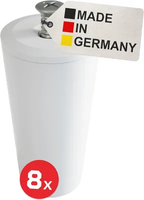 Obrázok produktu pre Plastové konzoly na rolety, 40 mm, 8 kusov, určené na montáž roliet
