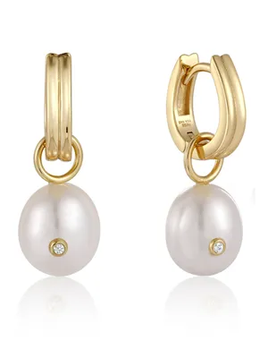 Image de ANIA HAIE Boucles d'oreilles Pearl Power E043-04G