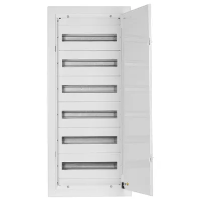 Produktbild von Doktorvolt Verteilerkasten Unterputz Sicherungskasten aus Metall 108 Module 6-reihig IP30 1581