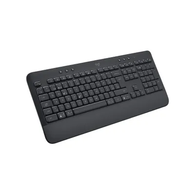 Produktbild von Logitech Signature K650 - Tastatur - kabellos - Bluetooth 5.1 - QWERTZ - Schweiz - Graphite