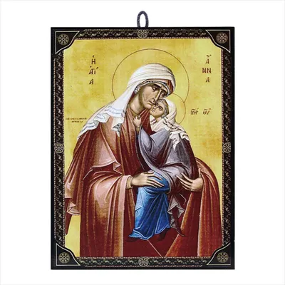 Produktbild von Ikone Heilige Anna orthodox e Reproduktion aus Griechenland