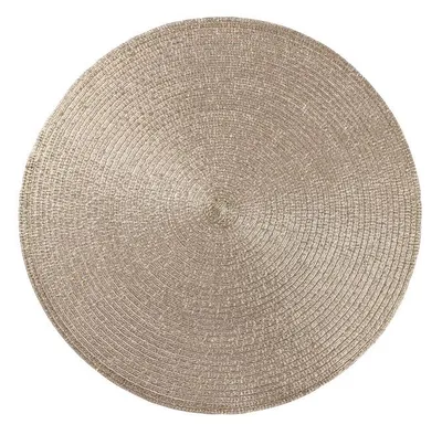 Obrázek produktu pro Prostírání kulaté GLITTER zlatá Ø 38 cm Mybesthome
