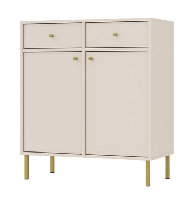 Produktbild von Kleine Kommode IROS 2 – beige/gold