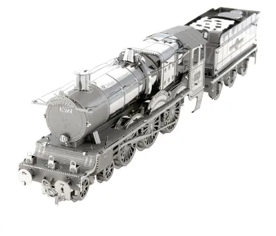 Produktbild von Metal Earth Harry Potter Hogwarts Express Metall-Bausatz Zugmodell