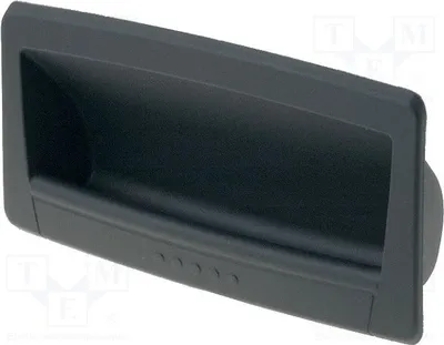 Immagine prodotto di 1x Maniglia: Lunghezza: 50 mm; Materiale: Technopolimero (PA); Larghezza: 90 mm; Colore: nero; Resistenza: 0,5 kN; Modello: EPR.90-PF-C1 H