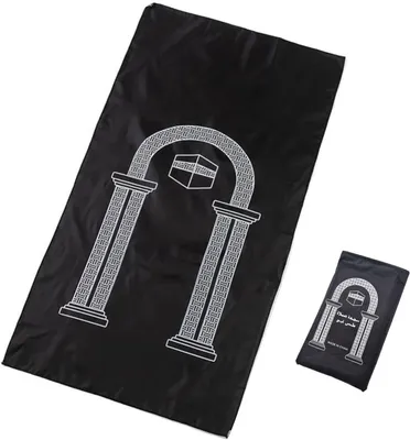 Produktbild von Gebetstuch - 100 x 55 cm - Polyester - Schwarz