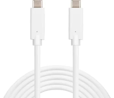 Produktbild von Sandberg USB-C (ST-ST) 2m Anschlusskabel Weiß