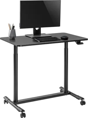 Immagine prodotto di Scrivania mobile seduto-in piedi - tavolino per laptop - regolabile in altezza