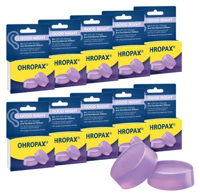 Produktbild von OHROPAX Good Night Ohrstöpsel – 10x8 Stück