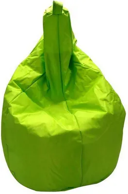 Produktbild von Einfarbiger Sitzsack, grüne Farbe, Maße 80 x 120 x 80 cm