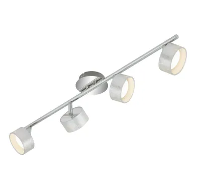 Obrázek produktu pro Bodové světlo Briloner stropní svítidlo stříbrné stropní světlo LED 4 světla