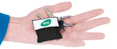 Produktbild von WERO Beatmungstuch in Schlüsselanhänger