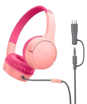 Obrázek produktu pro Belkin SoundForm Mini, Kabel, Hovory/hudba, Sluchátka s mikrofonem, Růžová