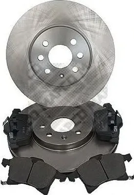 Produktbild von MAPCO Bremsenset Vorne Bremsscheiben Beläge Satz für OPEL Astra H Caravan (A04) 280mm