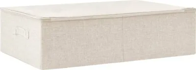 Immagine prodotto di Scatola Portaoggetti in Tessuto 70x40x18 cm Crema