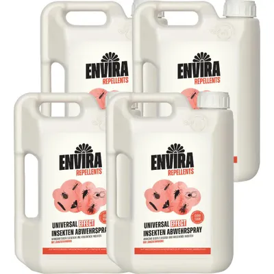 Produktbild von Envira Universal Effect Insekten Abwehrspray im Vorteilspack 4x2L