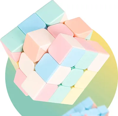 Produktbild von Macaron Geschwindigkeitspuzzle für Kinder, exquisit, lustig, Zuhause, tragbar, Drehblock, Lernspielzeug, 2 x