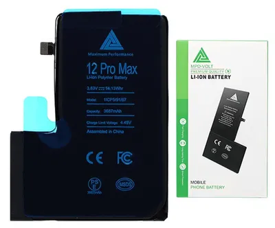 Zdjęcie produktu dla Bateria Do Iphone 12 Pro Max Cracked Bms 3687Mah
