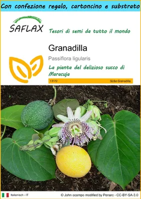 Immagine prodotto di SAFLAX Set regalo - Granadilla - 20 semi - Passiflora