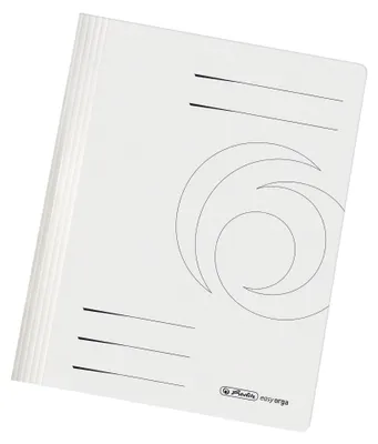 Immagine prodotto di herlitz 11092749 10 herlitz Schnellhefter Karton weiß DIN A4