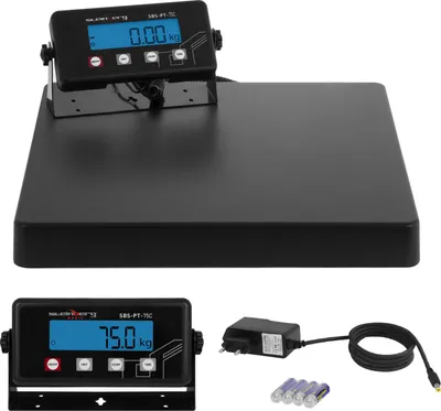 Zdjęcie produktu dla Waga przemysłowa paczkowa pocztowa 75kg / 10g LED Steinberg Systems SBS-PT-75C