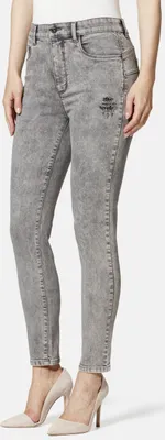 Produktbild von Stooker Women RIO FASHION Damen 5-Pocket-Jeans Skinny Fit 46 (Länge 28) grey acid