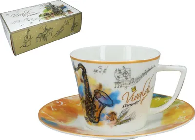 Produktbild von Tasse und Untertasse - A. Vivaldi, Sommer (CARMANI)