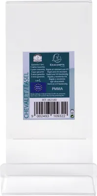 Image de Exacompta 10x Chevalet L100x150xP80 Cristal 88258D