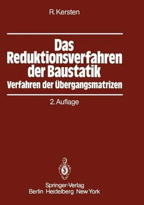 Immagine prodotto di Das Reduktionsverfahren der Baustatik