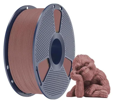 Produktbild von Sunlu PLA Wood Filament, 1,75mm, 1kg - Farbton: Wood Cherry