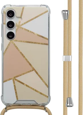 Image de imoshion Étui design avec cordon pour le Samsung Galaxy S24 - Beige Graphic