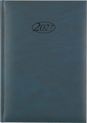 Produktbild von Buchkalender 2027 / Chefkalender / Farbe: blau